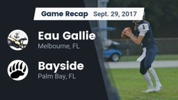 Recap: Eau Gallie  vs. Bayside  2017