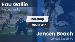 Matchup: Eau Gallie vs. Jensen Beach  2017