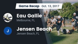 Recap: Eau Gallie  vs. Jensen Beach  2017