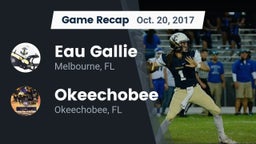 Recap: Eau Gallie  vs. Okeechobee  2017