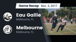 Recap: Eau Gallie  vs. Melbourne  2017