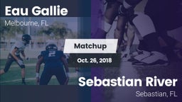 Matchup: Eau Gallie vs. Sebastian River  2018