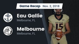 Recap: Eau Gallie  vs. Melbourne  2018