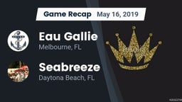 Recap: Eau Gallie  vs. Seabreeze  2019