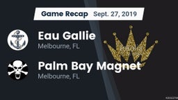 Recap: Eau Gallie  vs. Palm Bay Magnet  2019