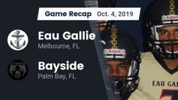 Recap: Eau Gallie  vs. Bayside  2019