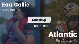 Matchup: Eau Gallie vs. Atlantic  2019