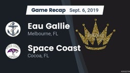 Recap: Eau Gallie  vs. Space Coast  2019
