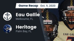 Recap: Eau Gallie  vs. Heritage  2020