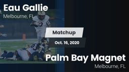 Matchup: Eau Gallie vs. Palm Bay Magnet  2020