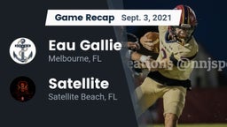 Recap: Eau Gallie  vs. Satellite  2021