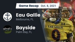 Recap: Eau Gallie  vs. Bayside  2021