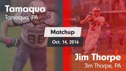 Matchup: Tamaqua vs. Jim Thorpe  2016