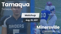 Matchup: Tamaqua vs. Minersville  2017