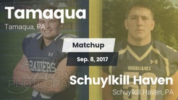 Matchup: Tamaqua vs. Schuylkill Haven  2017