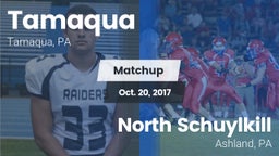Matchup: Tamaqua vs. North Schuylkill  2017