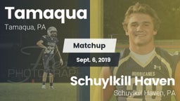 Matchup: Tamaqua vs. Schuylkill Haven  2019