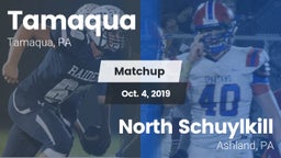 Matchup: Tamaqua vs. North Schuylkill  2019