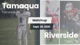 Matchup: Tamaqua vs. Riverside  2020