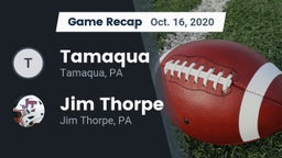 Recap: Tamaqua  vs. Jim Thorpe  2020