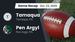Recap: Tamaqua  vs. Pen Argyl  2020