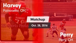 Matchup: Harvey vs. Perry  2016