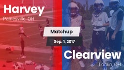 Matchup: Harvey vs. Clearview  2017
