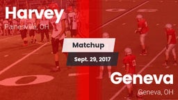 Matchup: Harvey vs. Geneva  2017