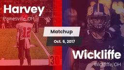 Matchup: Harvey vs. Wickliffe  2017