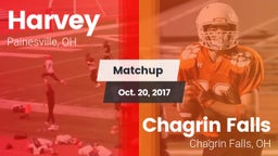 Matchup: Harvey vs. Chagrin Falls  2017