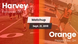 Matchup: Harvey vs. Orange  2018