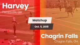 Matchup: Harvey vs. Chagrin Falls  2018