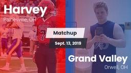 Matchup: Harvey vs. Grand Valley  2019