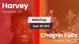 Matchup: Harvey vs. Chagrin Falls  2019