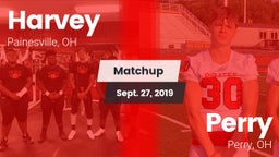 Matchup: Harvey vs. Perry  2019