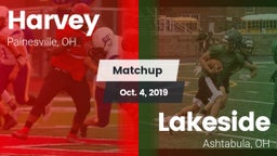 Matchup: Harvey vs. Lakeside  2019