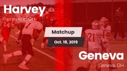 Matchup: Harvey vs. Geneva  2019