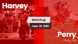 Matchup: Harvey vs. Perry  2020