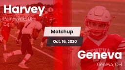 Matchup: Harvey vs. Geneva  2020
