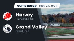 Recap: Harvey  vs. Grand Valley  2021