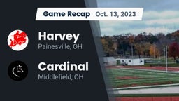 Recap: Harvey  vs. Cardinal  2023
