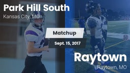 Matchup: Park Hill South High vs. Raytown  2017