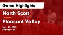 North Scott  vs Pleasant Valley  Game Highlights - Jan. 31, 2023