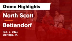 North Scott  vs Bettendorf  Game Highlights - Feb. 3, 2023