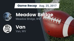 Recap: Meadow Bridge  vs. Van  2017