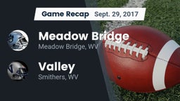 Recap: Meadow Bridge  vs. Valley  2017