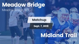 Matchup: Meadow Bridge vs. Midland Trail 2018