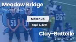 Matchup: Meadow Bridge vs. Clay-Battelle  2019