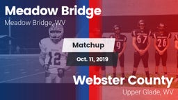 Matchup: Meadow Bridge vs. Webster County  2019