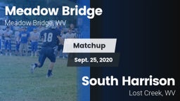 Matchup: Meadow Bridge vs. South Harrison  2020